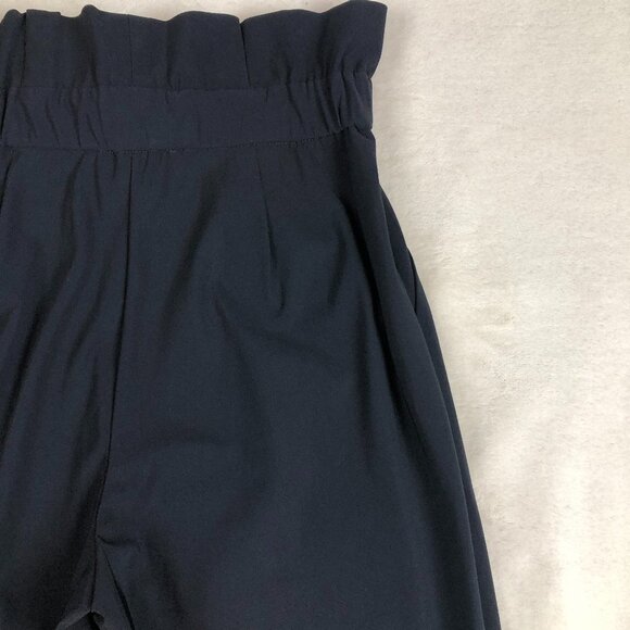 ONA by YOON CHUNG Paper Bag Stretch Pant Black NWT - Picture 8 of 11